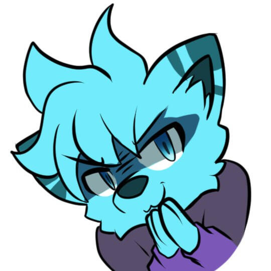 Kyu looking smug and mysterious.